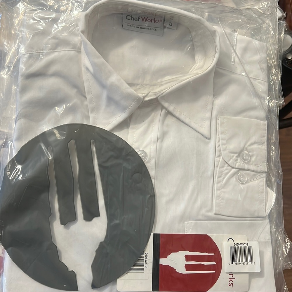 Basic Dress Shirts ChefWorks/long sleeve